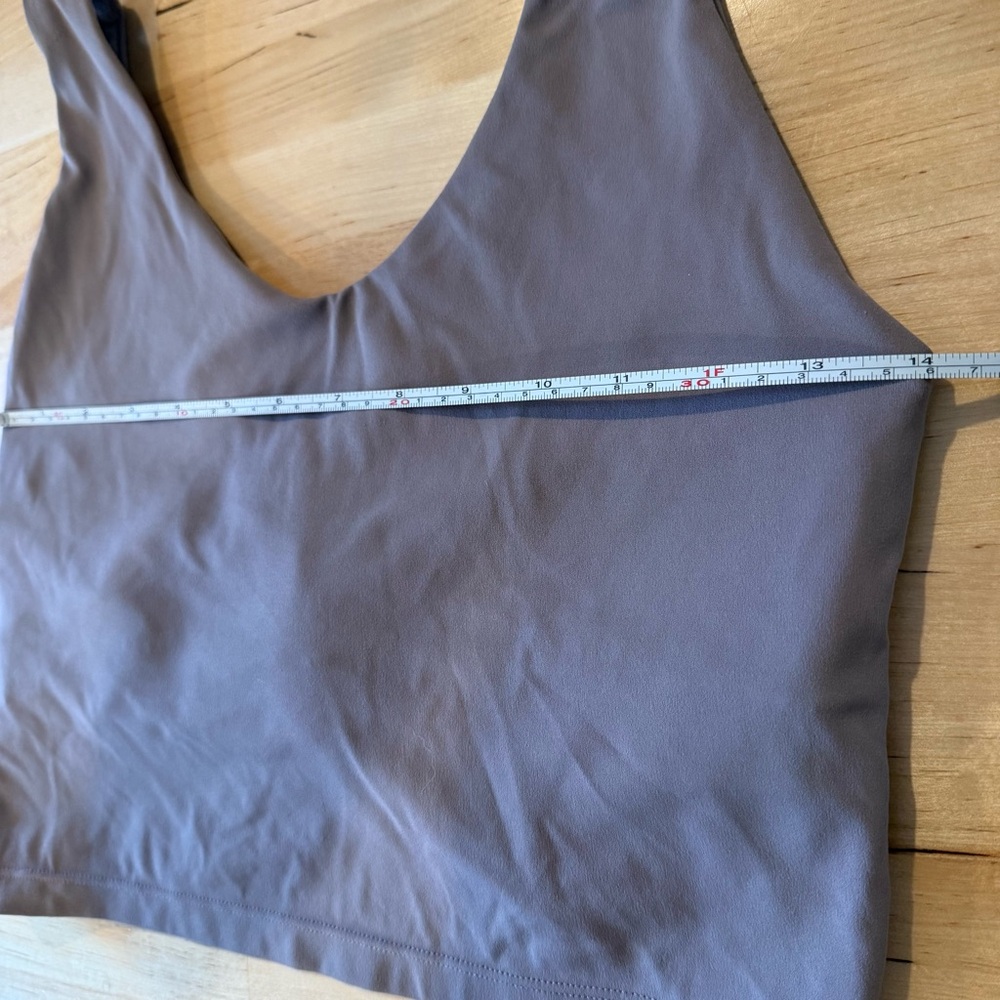 Light Lavender Crop Tank Top - Picture 6 of 9
